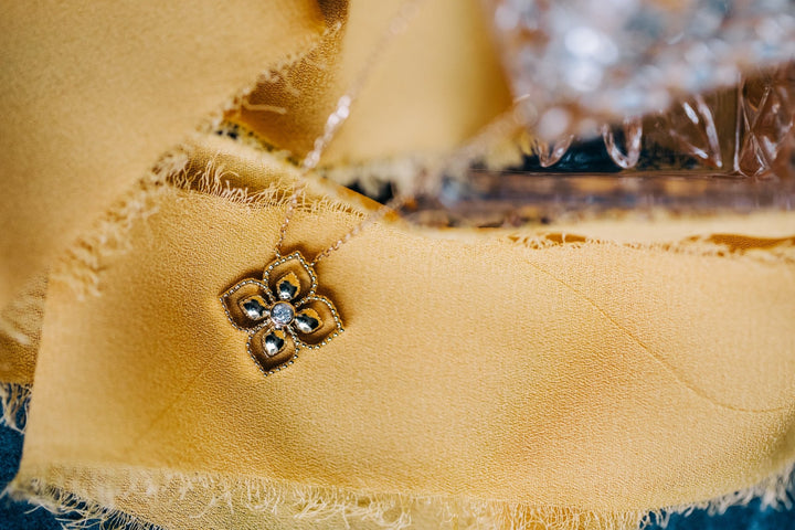 Diamond Flora Pendant - Oz's Jewelers by The Hickory Jewelry Company