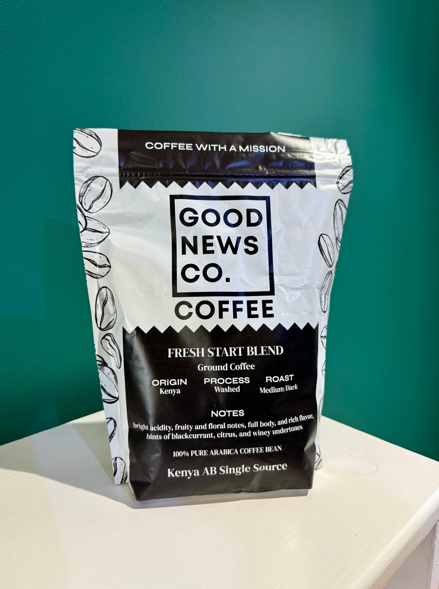 Good News Co Coffee: Fresh Start Blend - Ground Coffee - Oz's Jewelers by The Hickory Jewelry Company