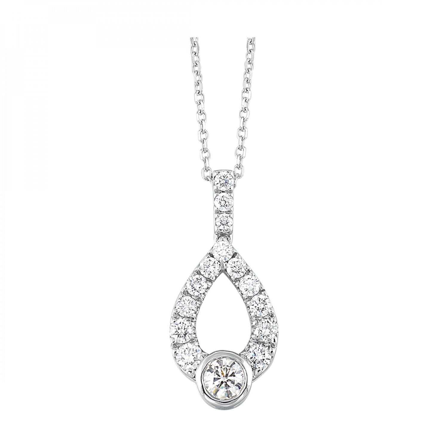 14KW DIA 1CTW PD - Oz's Jewelers by The Hickory Jewelry Company