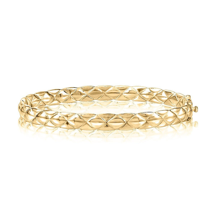 classic quilted bangle - Oz's Jewelers by The Hickory Jewelry Company