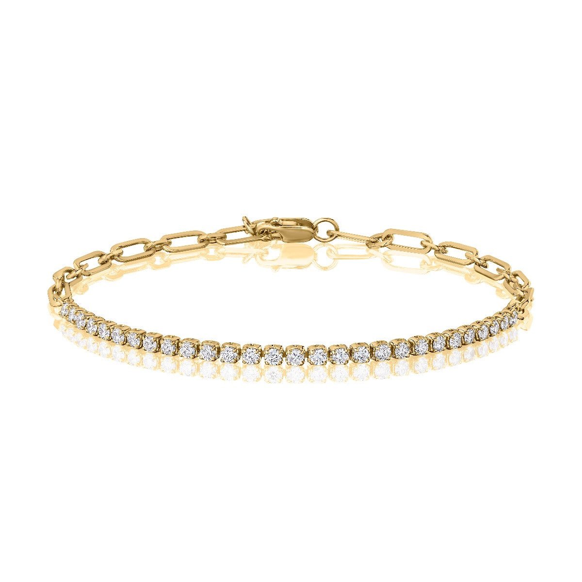 diamond chain bracelet - Oz's Jewelers by The Hickory Jewelry Company
