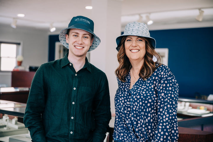 Official Oz's Jewelers Reversible Bucket Hat - Oz's Jewelers by The Hickory Jewelry Company