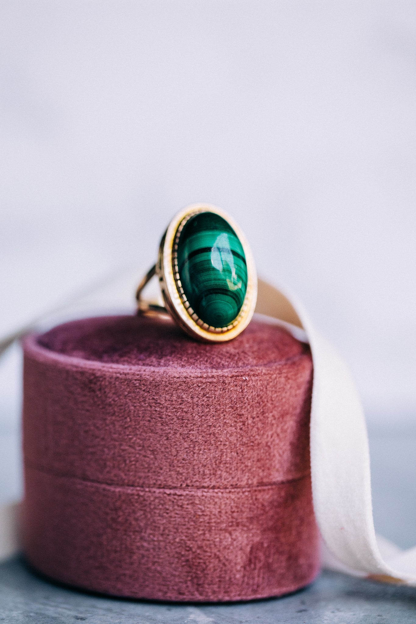 Vintage Malachite Ring - Oz's Jewelers by The Hickory Jewelry Company
