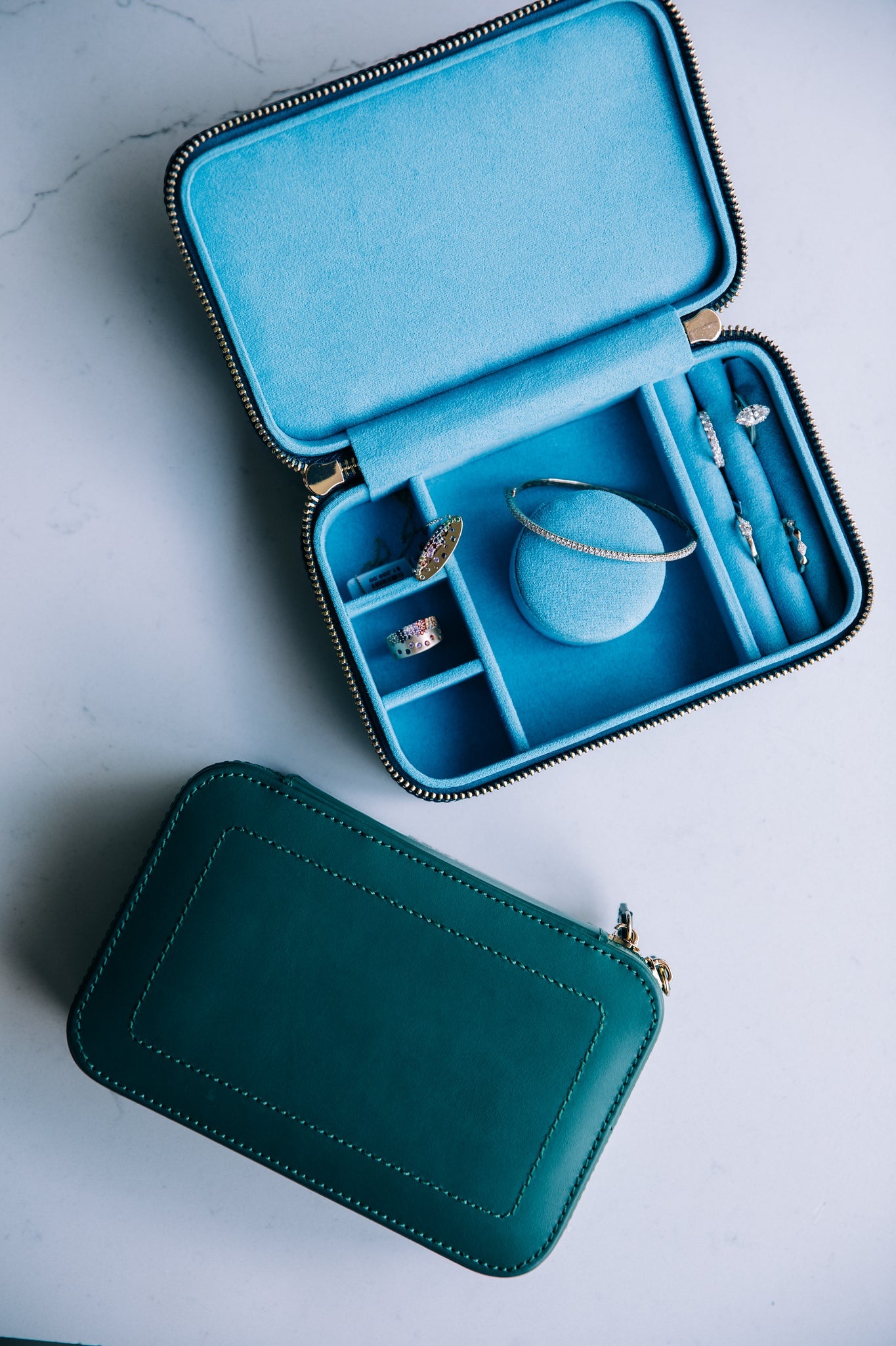 WOLF Sophia Travel Zip Case - Oz's Jewelers by The Hickory Jewelry Company